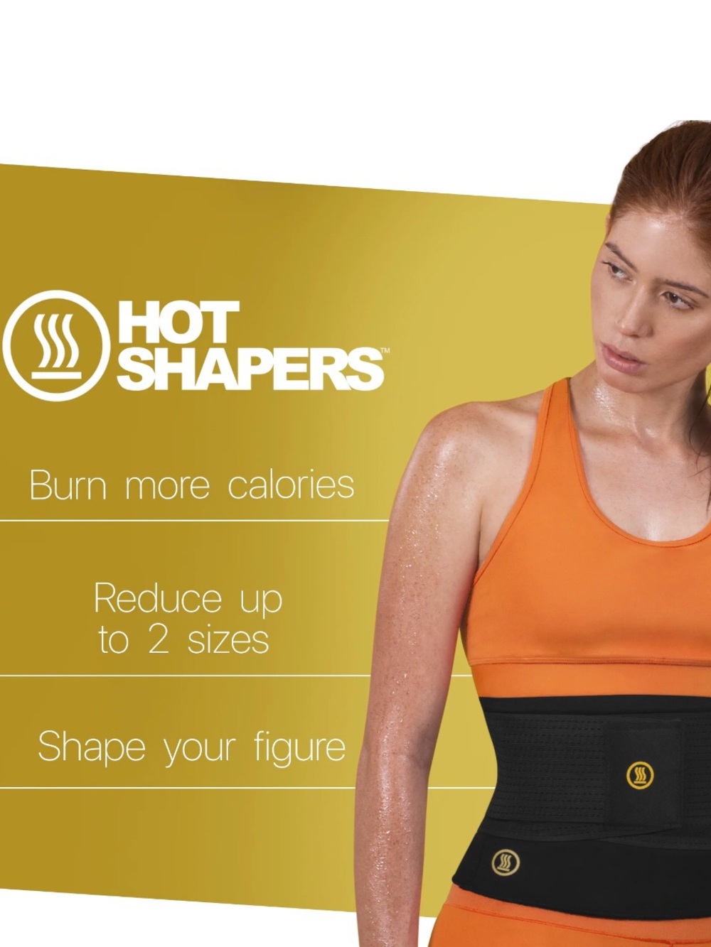Hot Shapers Neotex Waist Trimmer Belt & Instant Trainer Band NWOT M - Picture 10 of 12